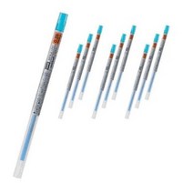 유니 시그노 스타일핏트 젤잉크 리필심 0.28mm UMR-109, 라이트블루, 60개