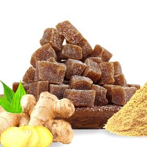 생강젤리 생강 진저 젤리 사탕 캔디 절편 간식 디저트 GINGER JELLY 대용량, 450g, 2개
