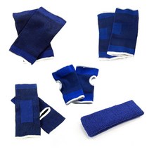 SMN 스포츠 관절 보호대 손목 발목 무릎 팔꿈치 손가락 헤어밴드 아대, 1개