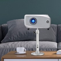 빔브라켓 프로젝터브라켓 휴대용 천장브라켓 안정적인 360 도 회전 천장 벽 내구성 브래킷 미니 프로젝터, 한개옵션0