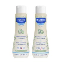 무스텔라 젠틀 샴푸 200ml 2개 / 유아 샴푸