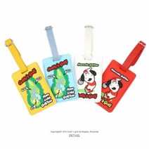 캐디가방 패션 칼라 캐릭터 이름표 보스턴백 골프가방 이름택 골프네임택 네임택