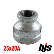 철 이경소켓 25x20A / 이경 소켓 레듀샤 배관 자재 부속 연결 나사 보일러 수도, 1개