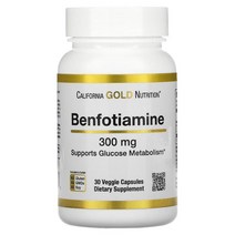 캘리포니아 골드 뉴트리션 벤포티아민 300 MG 30