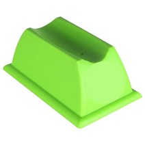 자전거 앞 바퀴 라이저 홀더 MTB 도로 패드 지원 블록 실내 훈련을 고정 훈련, 03 Green