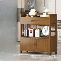 사이드테이블 간이쇼파 책상협탁 높이조절 소파테이블 틈새 카페 레스토랑 인테리어, H 70cm x 34cm x 80cm 캐비닛 도어 (드