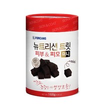 포켄스 반려동물 뉴트리션 트릿 미니 영양제168g, 아마씨오일, 1개, 피부/털개선