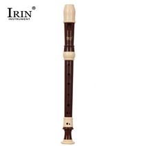 IRIN-ABS 알토 레코더 8 홀 바로크 스타일 레코더 손가락 받침대 및 운반 가방 교실로 분리 가능, 02 coffee