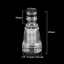 드라이아이스세차 스팀 세차 세차기 엔진 세척기 스팀기1~ 3Pcs 자동차 세탁기 워터 필터 고압 세척기 커넥, 03 Water Filter_01 1Pc