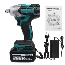 dcf887p2a 임팩드릴 288V 1/2 "800NM 무선 전기 임팩트 렌치 건 드라이버 리튬 이온 배터리 AC 110-24, 01 US Plug