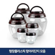 대원단지 PET 500g 항아리PET 플라스틱단지, 1개