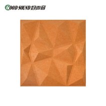3D 폴리에스터 섬유 흡음판 극장 호텔 실내 소음감소 차음재 방음재 실내방음벽, AD