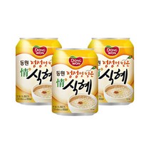 동원 정식혜 238ml/ 5캔, 상세페이지 참조