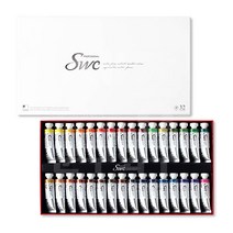 [신한] 스페셜수채화물감SWC 32색 15ml 전문가용 학생용 미술용 취미생활