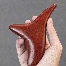 림프선 마사지 혈관 두피 지압봉 뒷목 안면 페이스, 원목삼각지압1p, 1개