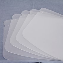안면보호마스크필름 안경형 페이스쉴드 안경테 보호필름 벌크, 필름 10매입 벌크 6081, 1개