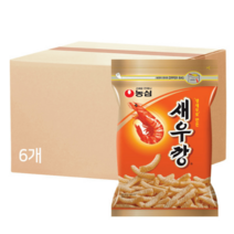 하객 대절 버스 간식 새우깡400g 6개 박스