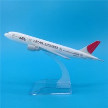 비행기모형 비행기다이캐스트 16CM 에어버스 A320 A330 A350 A380 보잉 B737 B747 B777 B787 비행기 모델 다이캐스트 항공기 완구 여객기 어린이 선물, 일본항공 B777