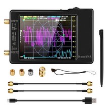 네트워크 공구 사무실 랜공사 NanoVNA-H 벡터 안테나 분석기 10KHz-1.5GHz MF VHF UHF W/셸 SD 카드 슬롯 지원 32G 디지털 나노 VNA-H 테스터, CHINA, As Photo