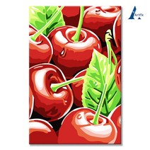 아트픽스 DIY 명화그리기 유화그리기세트 아크릴물감 A.미니, A29-체리