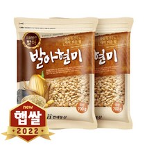 현대농산 2022년 햅쌀 국산 발아현미 1.4kg (700gx2봉), 단품