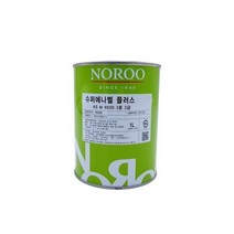 노루페인트 유성 에나멜페인트 1L 철재용/목재용/판넬/지붕/등 컬러다양, 회색