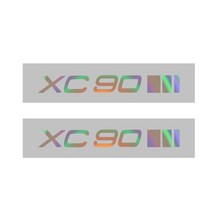 호환 자동차패달커버 패달패드 자동 창 와이퍼 스포츠 데칼 방수 DIY 장식 스타일링 볼보 XC90 V40 V60 S6, 02 laser 2pcs