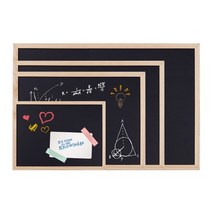 다용도 블랙보드 칠판 2호 중형 보드 메뉴판 홍보용 입간판 카페 학교 학원 가정용 까페 게시판