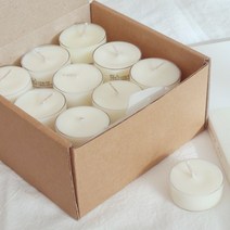 티라이트 소이 캔들 27구 선물세트 무향 / 티라이트 초 인테리어 초