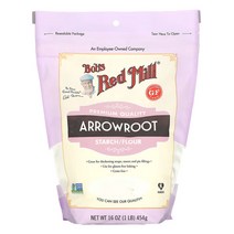 밥스레드밀 애로루트 칡 전분 가루 파우더 Arrowroot Flour 454g