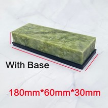 천연 녹색 마노 연마석 숫돌 10000 그릿 파인 그라인더 연마 면도 바 주방 나이프 샤프너 호닝 도구, [09] I