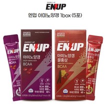 엔업 자전거 스포츠 마라톤 에너지젤 아미노양갱 5포, 팥양갱 1팩5개