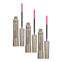 LOreal Mascara Telescopic 미국 로레알 마스카라 텔레스코픽 오리지널 랭스 블랙키스트 블랙 8ml 3팩