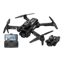열화상드론 DJI DJI드론 매빅3미니 드론 S17 LED 조명 원격 제어 장난감 카메라 멋진 크리스마스 부활절 할, 01 ESC dual camera