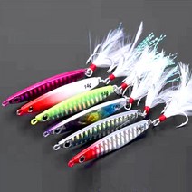다파지 삼치 갈치 고등어 부시리 전갱이 농어 메탈지그 루어낚시 미끼, 30g, 옐로우