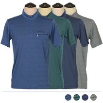 마운틴 클라이밍 반팔 티셔츠 리즈코 남자옷도 맨도 맨즈도 골프티 등산복 남자 여름 W39A6EC, 네이비_95