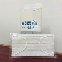 [5시 마감 당일배송] 개별포장 늘해랑 4중 필터 국산 김서림 방지 일회용 마스크 10매 50매, 10매입, 1박스