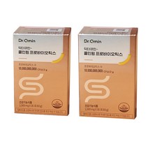 인큐텐 닥터큐민 올인원 프로바이오틱스 유산균입니다, 프로바이오틱스 유산균 2개