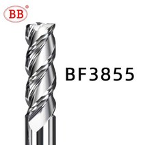 플런지쏘 BB 3 플루트 초경 밀링 커터 텅스텐 엔드 밀 CNC 도구 1 ~ 20mm HRC55 알루미늄 유리 섬유 아크릴 목재 구리 플라스틱, 4x4Dx50, 3F-BF3855