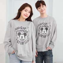 RTXSPORTS 디즈니 면티 정품 미키마우스 캐릭터 오버핏 맨투맨 데일리 맨투맨 티셔츠