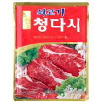 한정성 쇠고기 청다시 다시다 미원 1kg