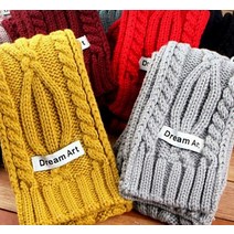 넥워머 꽈배기 롱 목도리 겨울 니트 머플러 목도리