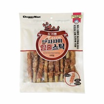 도기맨 흰살 사사미 힘줄스틱 멍멍이 간식 9개입