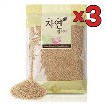 3개 묶음 무안 국내산 참깨 1kg 산지직송 깨소금 깨 볶음참깨 통깨 국산참