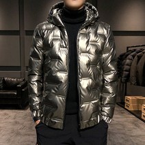 남자 패딩 점퍼 고급 다운자켓 겨울 보온 남성 퀼팅 구스다운 방한 숏패딩 패딩자켓 바람막이 아우터 104