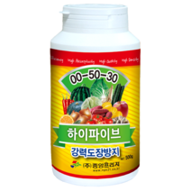 인산가리비료 25말용 하이파이브 500g 고추 개화촉진 고구마 웃자람방지 25말 인가리 등 당도증가 때깔 관주 엽면시비, 1개