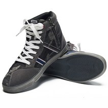 라이더 부츠 패션 캐주얼 오토바이 타기 신발 통기성 바이커 오토바이 스트리트 레이싱 남성 여성 보타, 9.5, 검은 위장