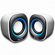 ABKO BONITA SP 10 화이트 블루 스피커 2채널스피커 스피커 PCSPEAKER ABKO PC스피커 SPEAKER, 단일상품(CPP7330), 상세페이지 참조, 상세페이지 참조