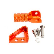 [해외]오토바이 리어 브레이크 페달 스텝 기어 시프터 레버 팁 KTM 690 SMC ENDURO Duke 690 990 ADVENTURE SUPERENDUROR 2008, 협동사, 한세트