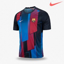 나이키 반팔 라운드티셔츠 FC 바셀 드라이 핏 프리 매치 탑